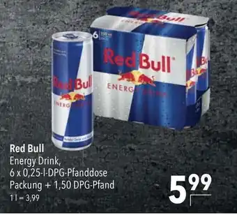 CITTI Markt Red Bull Energy Drink 6*250ml Angebot