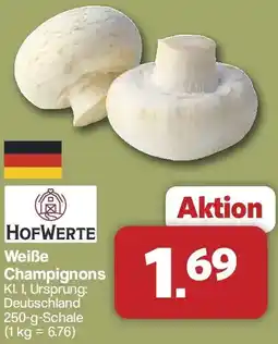 Famila Nord West HOFWERTE Weiße Champignons Angebot