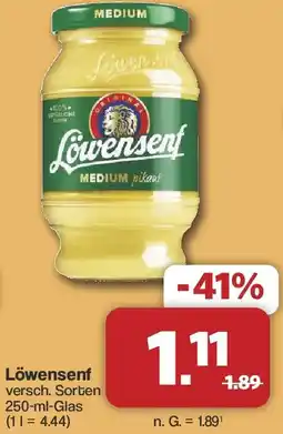 Famila Nord West Löwensenf Angebot