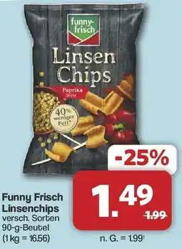 Famila Nord West Funny Frisch Linsenchips Angebot