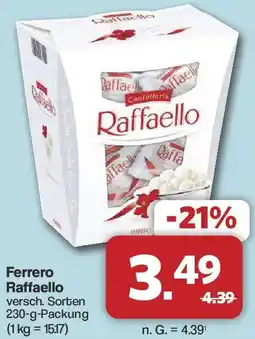 Famila Nord West Ferrero Raffaello Angebot