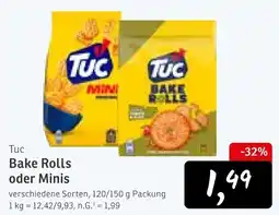 KONSUM LU Tuc Bake Rolls oder Minis Angebot