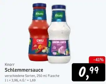 KONSUM Knorr Schlemmersauce Angebot
