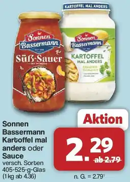 Famila Nord West Sonnen Bassermann Kartoffel mal anders oder Sauce Angebot