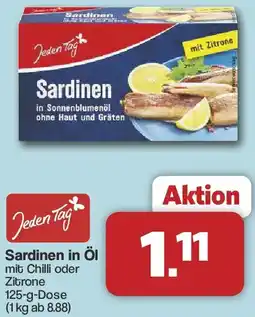 Famila Nord West Jeden Tag Sardinen in Öl Angebot