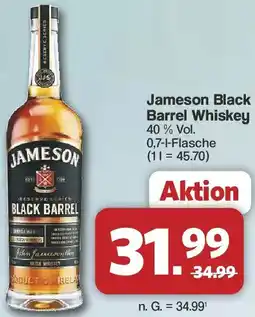 Famila Nord West Jameson Black Barrel Whiskey Angebot