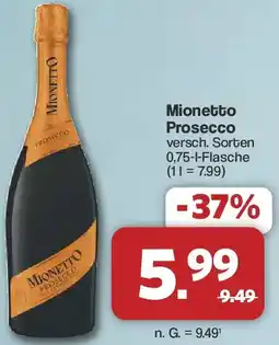 Famila Nord West Mionetto Prosecco Angebot