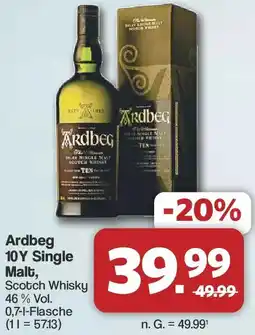 Famila Nord West Ardbeg 10 Y Single Malt Angebot