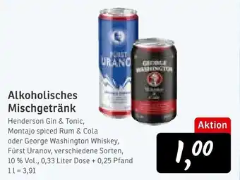 KONSUM Alkoholisches Mischgetränk Angebot