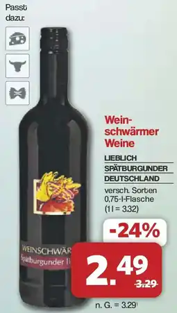 Famila Nord West Weinschwärmer Weine Angebot