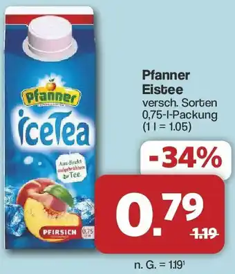 Famila Nord West Pfanner Eistee Angebot