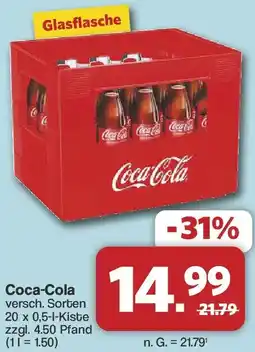 Famila Nord West Coca-Cola Angebot