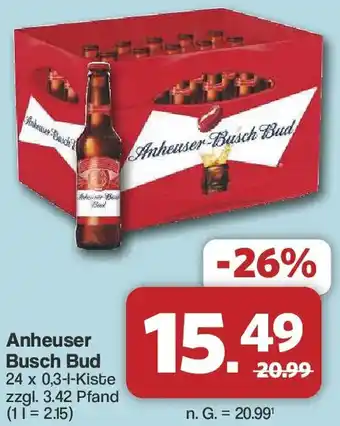 Famila Nord West Anheuser Busch Bud Angebot
