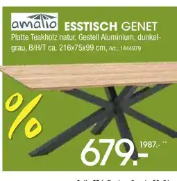 Zurbrüggen Amatio esstisch genet Angebot