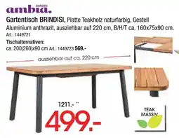 Zurbrüggen Ambia garden gartentisch brindisi Angebot