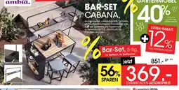 Zurbrüggen Ambia garden bar-set cabana Angebot