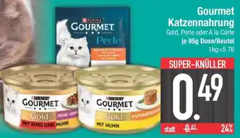 E-Center Gourmet Katzennahrung Angebot
