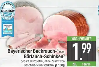 E-Center Bayerischer Backrauch oder Bärlauch-Schinken Angebot