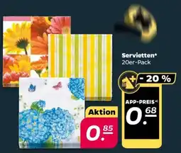 NETTO Servietten Angebot