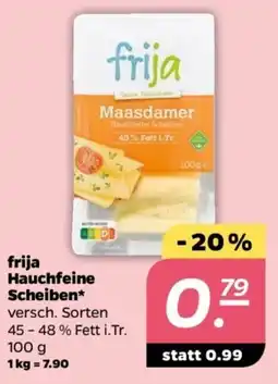 NETTO frija Hauchfeine Scheiben Angebot