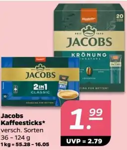 NETTO Jacobs Kaffeesticks Angebot