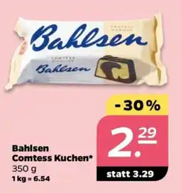 NETTO Bahlsen Comtess Kuchen Angebot