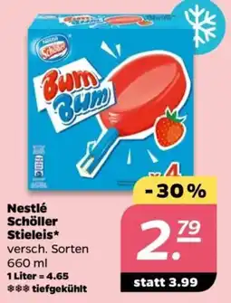 NETTO Nestlé Schöller Stieleis Angebot