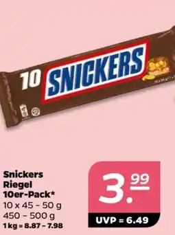 NETTO Snickers riegel Angebot