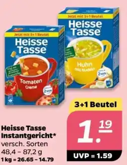 NETTO Heisse Tasse Instantgericht Angebot