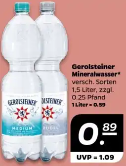 NETTO Gerolsteiner Mineralwasser Angebot