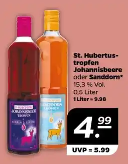 NETTO St. Hubertustropfen Johannisbeere oder Sanddorn Angebot