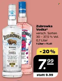 NETTO Zubrowka Vodka Angebot