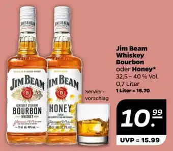 Jim Beam Whiskey Bourbon oder Honey