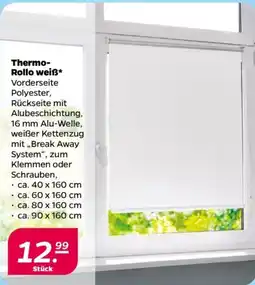 NETTO Thermo- Rollo weiß Angebot