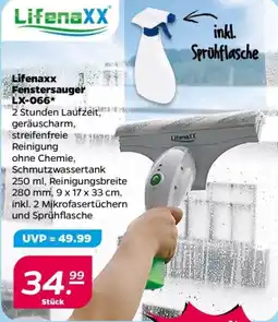 NETTO Lifenaxx Fenstersauger LX-066 Angebot