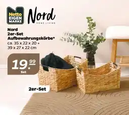 NETTO Nord Aufbewahrungskörbe Angebot