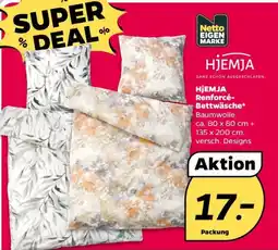NETTO HJEMJA Renforcé- Bettwäsche Angebot