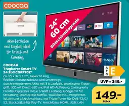 NETTO COOCAA Tragbarer Smart TV 24 Zoll CGPF70Z Angebot