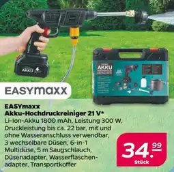 NETTO EASYmaxx Akku-Hochdruckreiniger 21 V Angebot