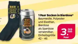 NETTO Socken in Bierdose Angebot