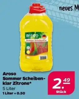 NETTO Aroso Sommer Scheibenklar Zitrone Angebot