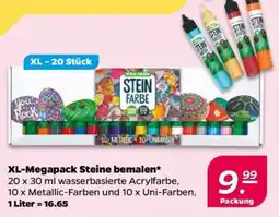 NETTO XL-Megapack Steine bemalen Angebot