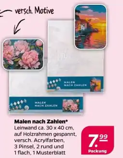 NETTO Malen nach Zahlen Angebot
