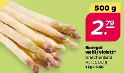 NETTO Spargel weiß/violett Angebot