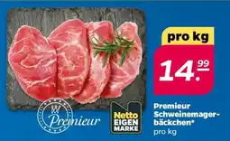 NETTO Premieur Schweinemagerbäckchen Angebot