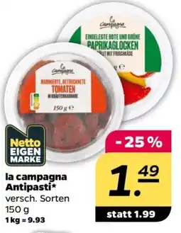 NETTO la campagna Antipasti Angebot