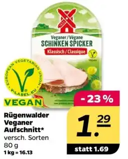 NETTO Rügenwalder Veganer Aufschnitt Angebot