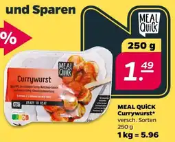 NETTO MEAL QUICK Currywurst Angebot