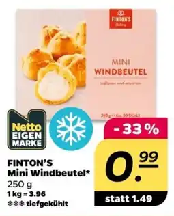 NETTO FINTON'S Mini Windbeutel Angebot