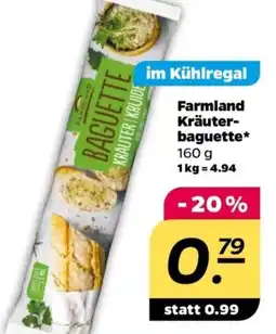 Netto Farmland Kräuterbaguette Angebot